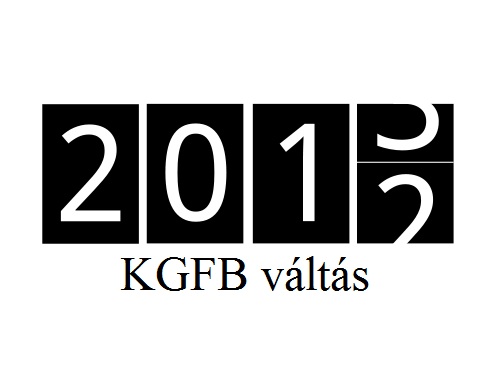 KGFB évfordulós váltás 2013 előkészületek